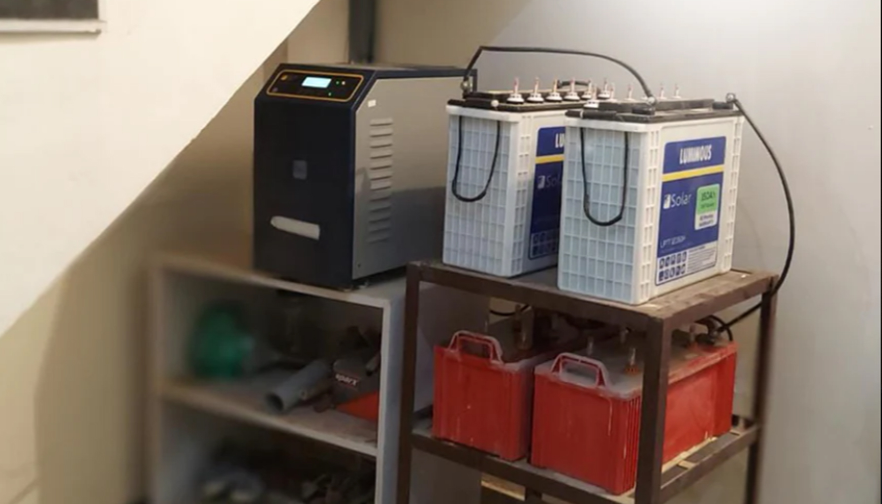 Power backup facility at Kavitha's Gents Hostel Velachery