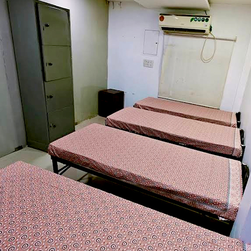 Four sharing room at Kavitha’s Gents Hostel Velachery