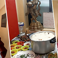 Well-furnished room at Kavitha’s Gents Hostel