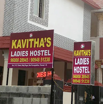 Keerthana L testimonial about staying at Kavitha's Ladies Hostel Velachery